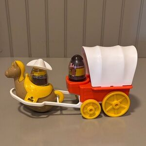 Vintage Fisher-Price Wagonmaster Weebles